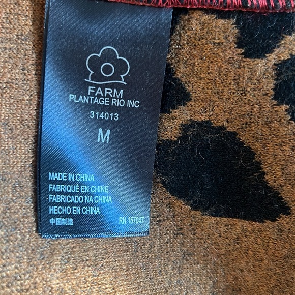 FARM RIO
Mixed Leopards Fleece Teddy Coat Size Medium NWT - Picture 9 of 10